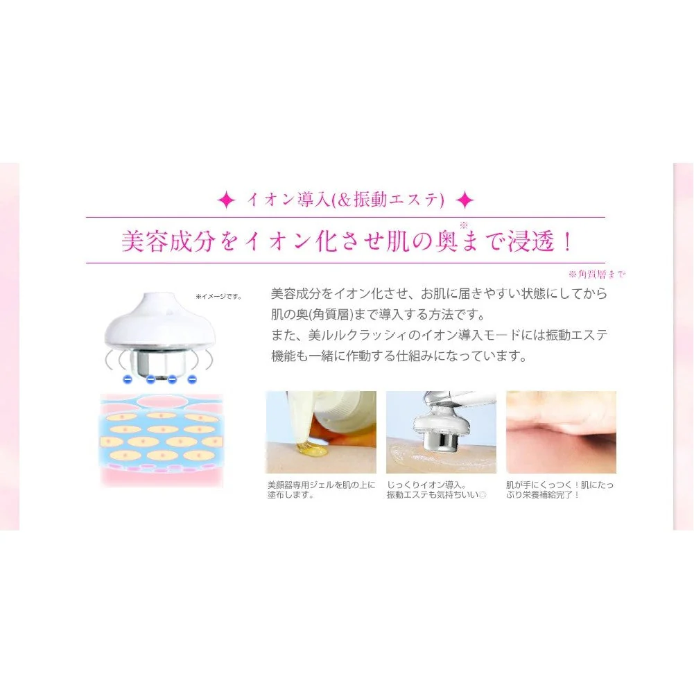 Belulu Classy Ultrasonic Facial Beauty Device (Made in Japan) - Image 16