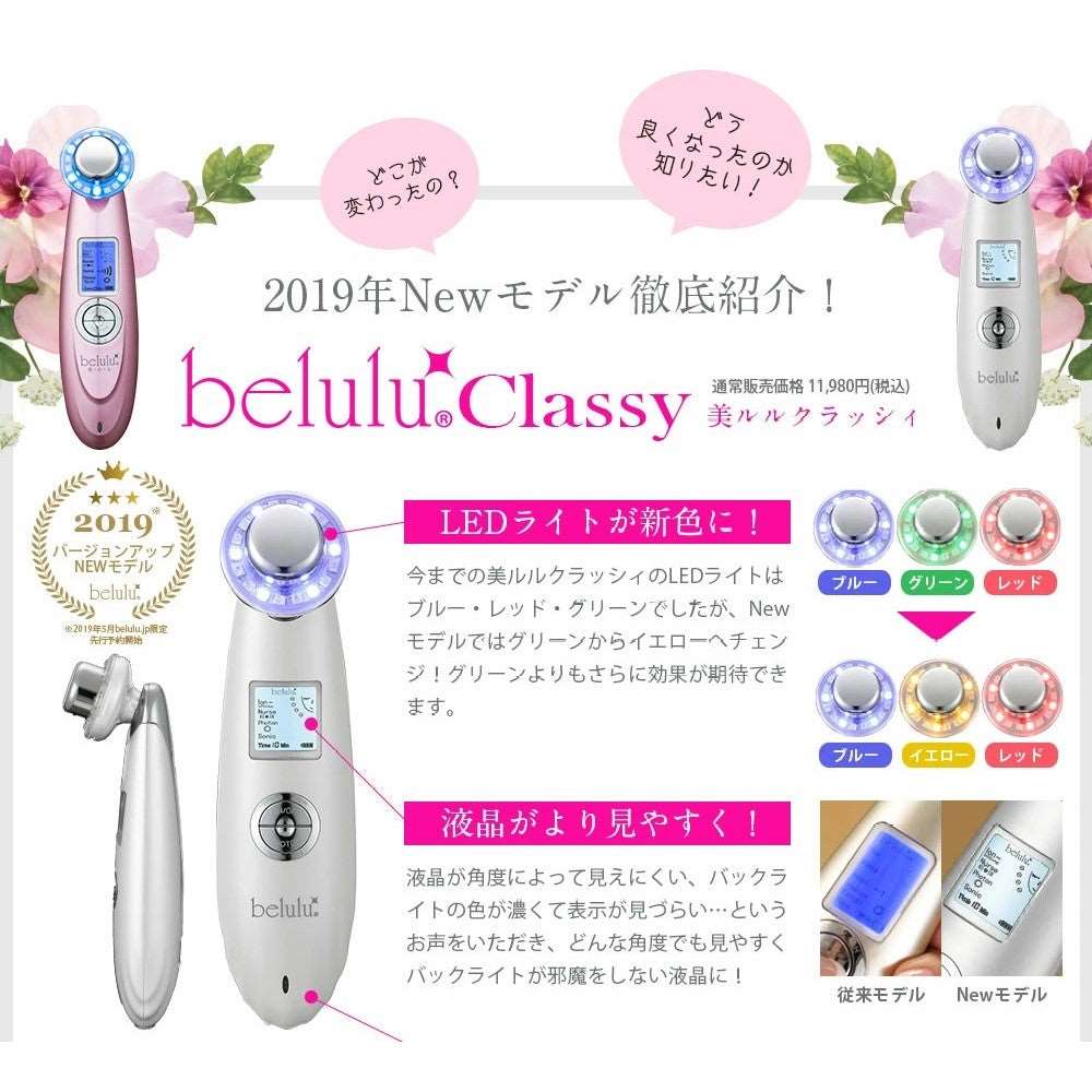 Belulu Classy Ultrasonic Facial Beauty Device (Made in Japan) - Image 7