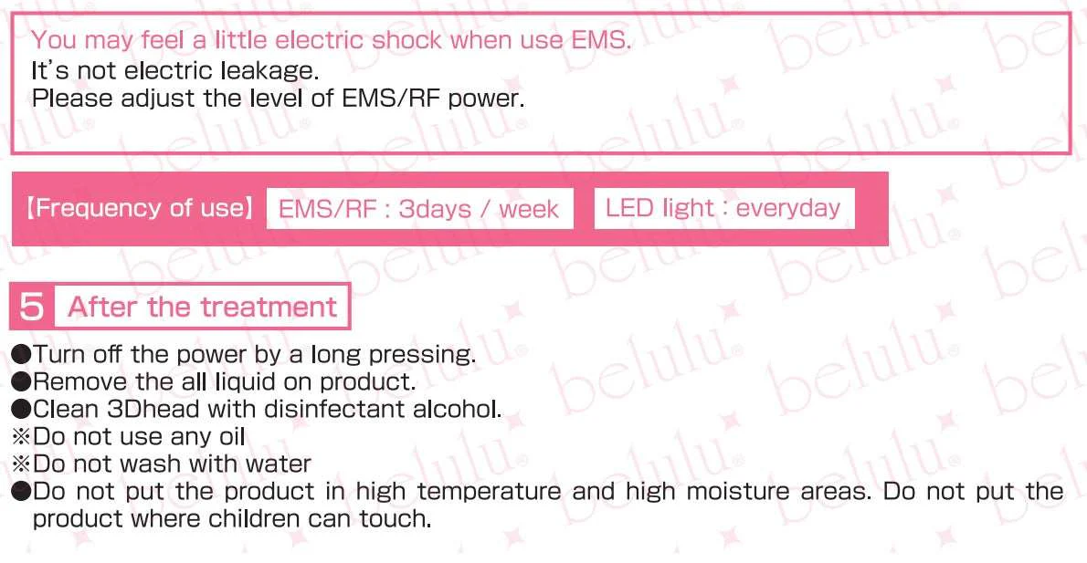 Belulu Premium IPL RF Lifting Facial Beauty Device - Image 17