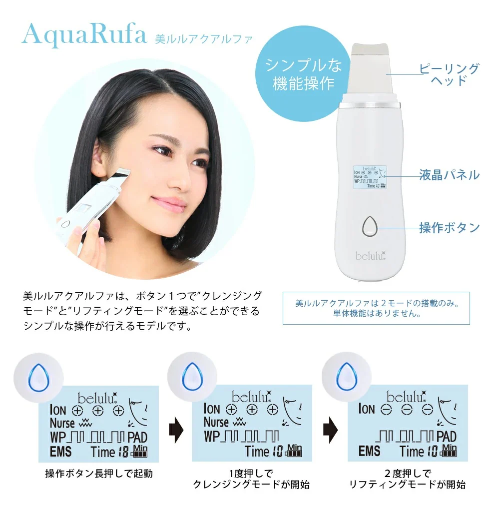 New Belulu AquaRufa Beauty Device (Made in Japan) - Image 15