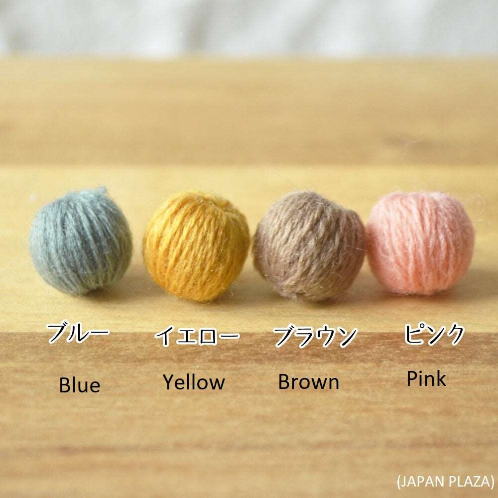 Elegant Cotton Ball Clip Earring (Made in Korea) - Image 2