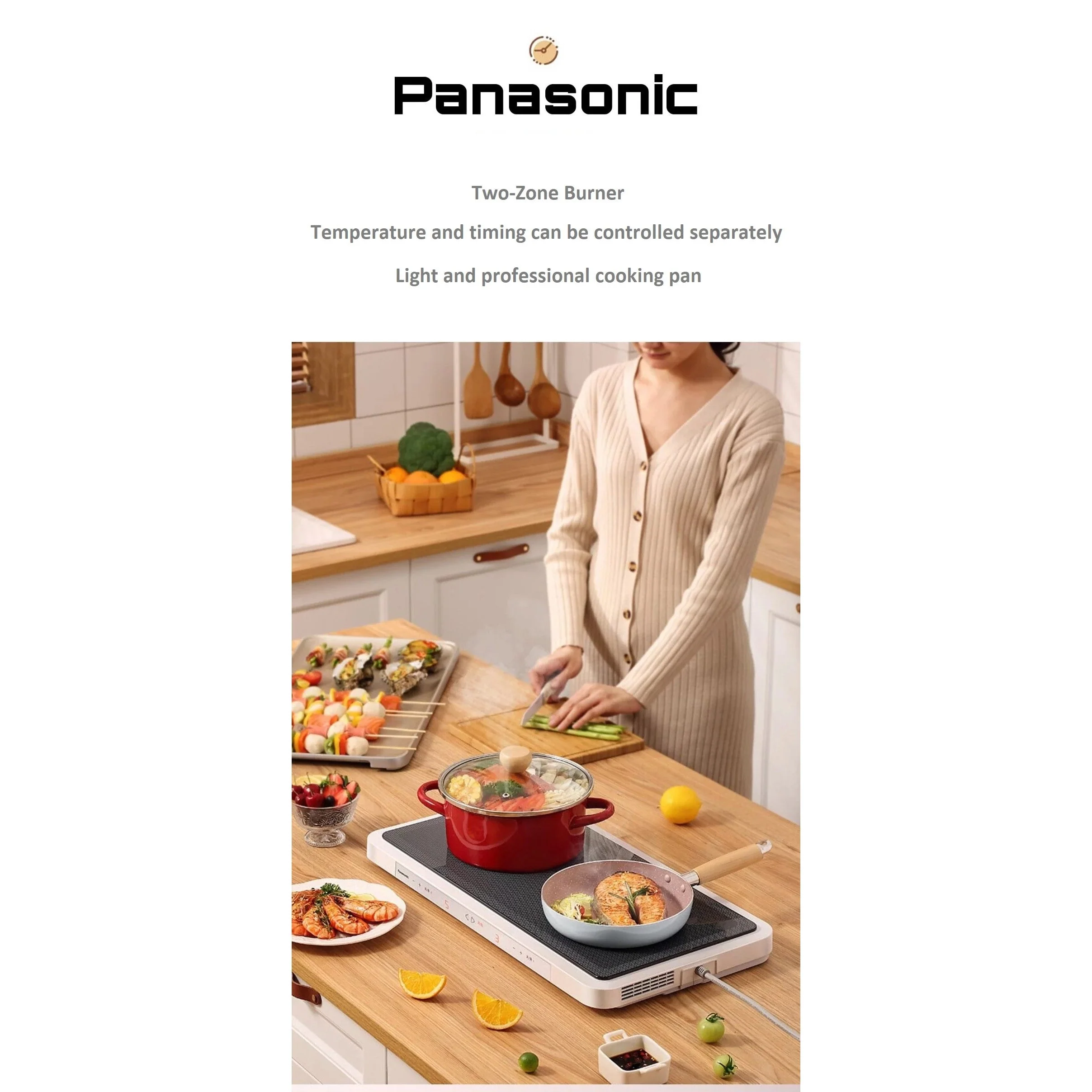 Panasonic Hot Plate NF-M1 with 3 Pin UK Plug - Image 3