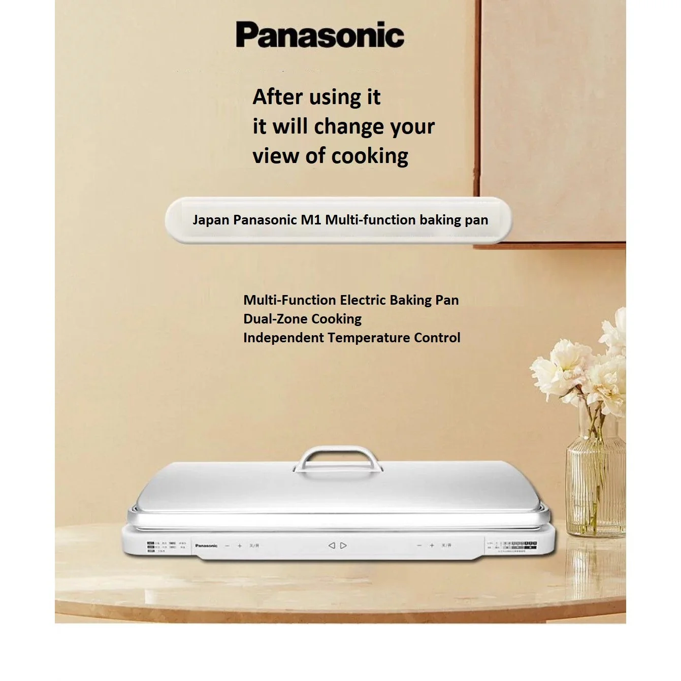 Panasonic Hot Plate NF-M1 with 3 Pin UK Plug - Image 4