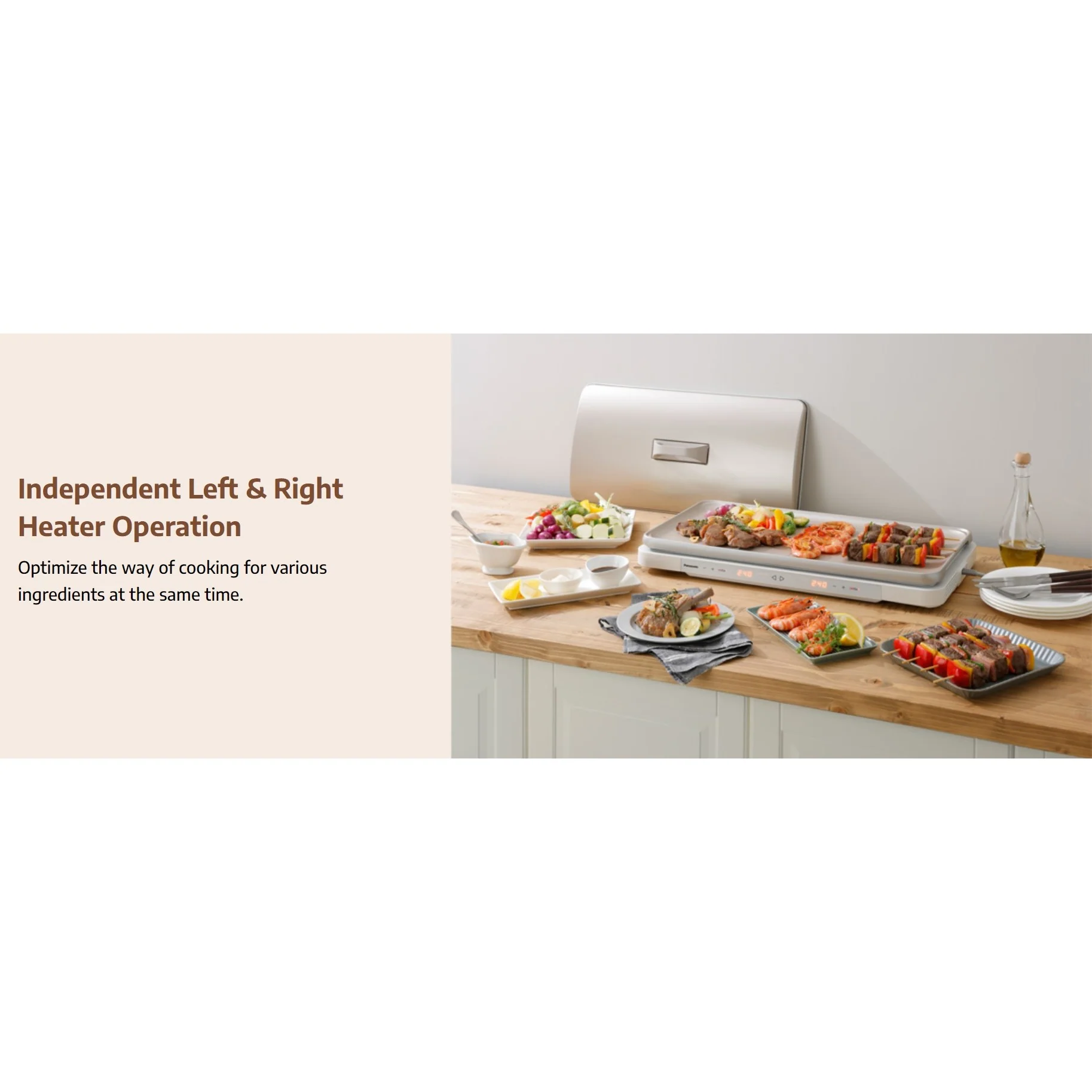 Panasonic Hot Plate NF-M1 with 3 Pin UK Plug - Image 9