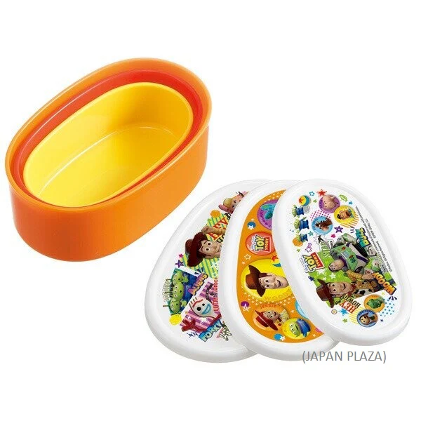 Toy story 3pcs set Food Container (Made in Japan) - Image 2