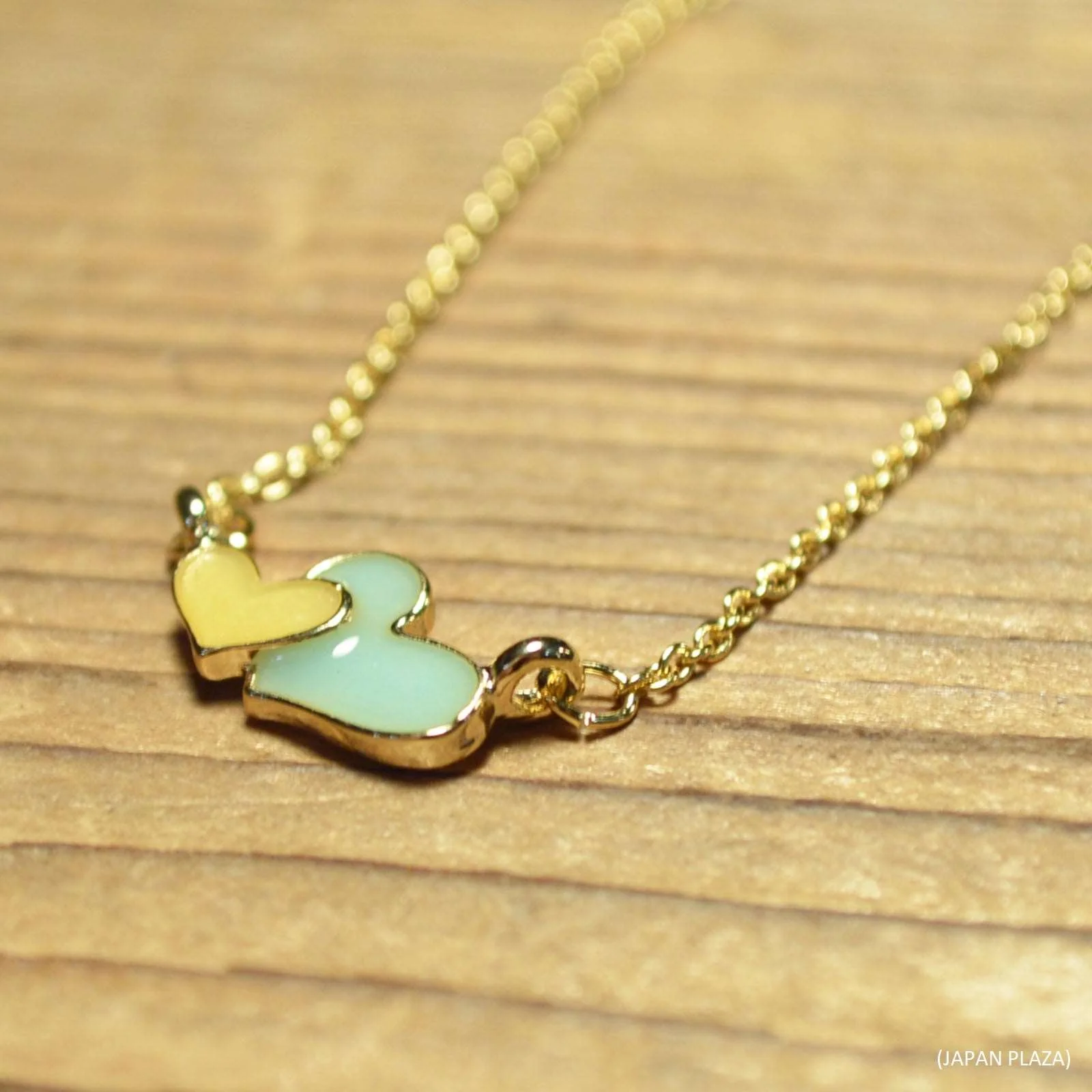Enamel Heart Gold Plating Necklace (Made in Korea) - Image 3