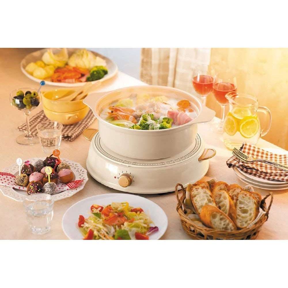 IRIS OHYAMA - Ricopa IH Cooker Tiffany Blue/Ash Pink/Ivory - Image 16