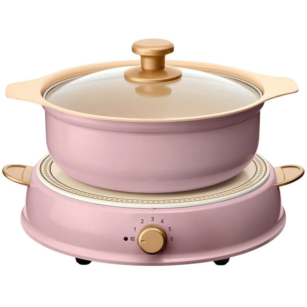 IRIS OHYAMA - Ricopa IH Cooker Tiffany Blue/Ash Pink/Ivory - Image 8