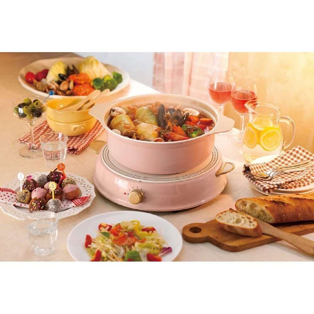 IRIS OHYAMA - Ricopa IH Cooker Tiffany Blue/Ash Pink/Ivory - Image 9