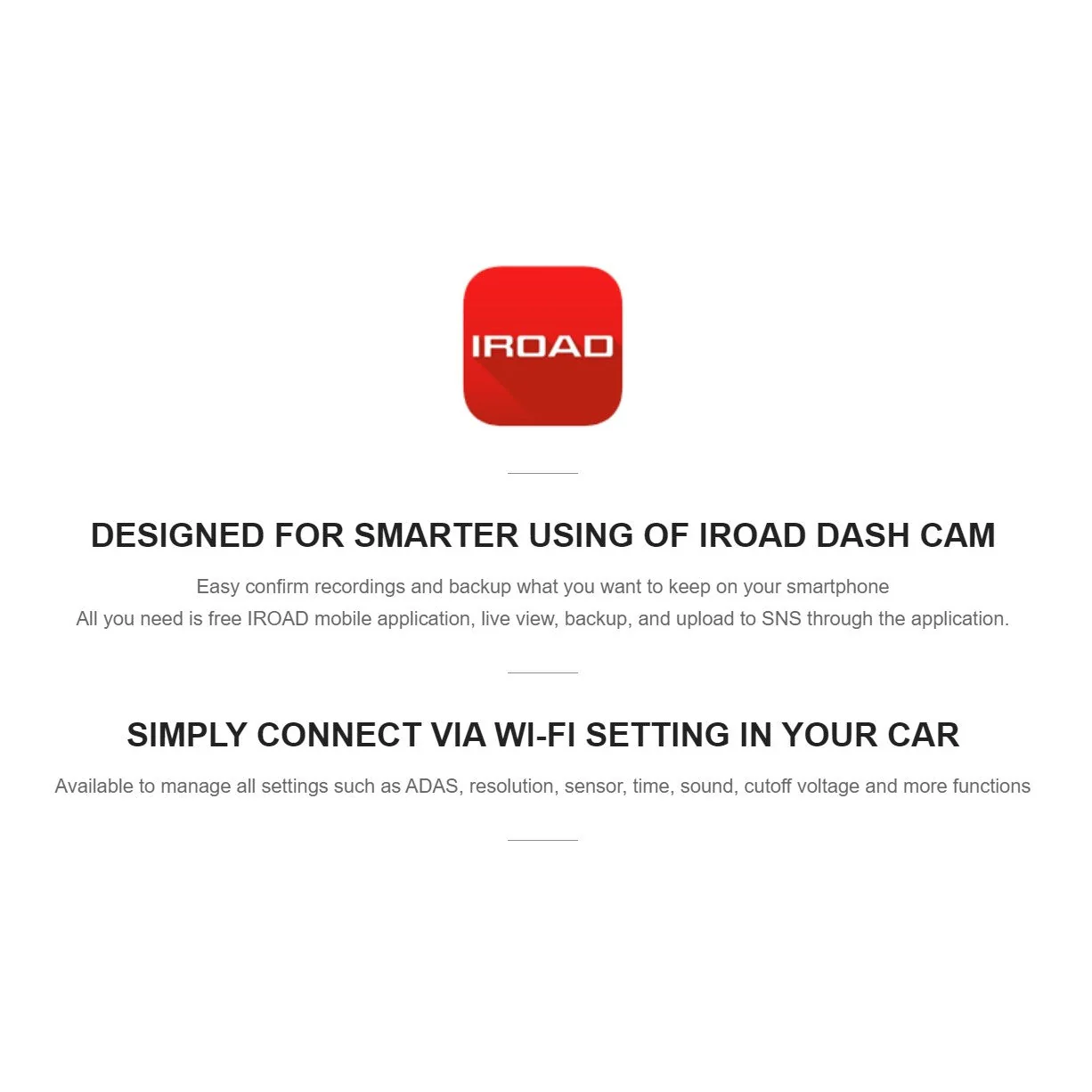Iroad Dashcam TR7 FHD&HD 32GB Front & Rear (Made in Korea) - Image 14