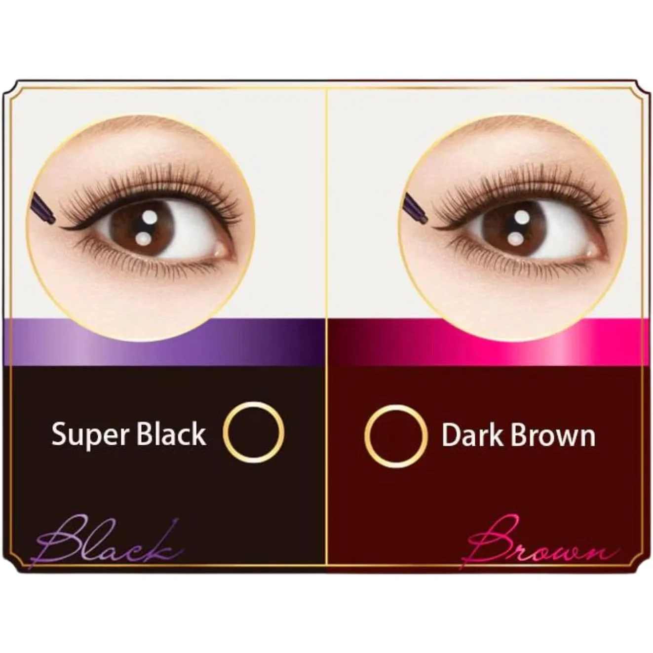Kiss Me Heroine Make Long Stay Sharp Gel Liner #03 Natural Brown - Image 6