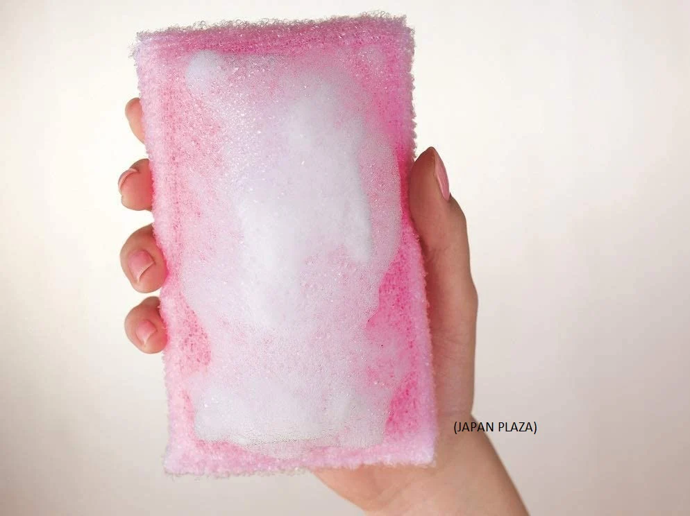 Net Sponge Pink (Made in Japan) - Image 3