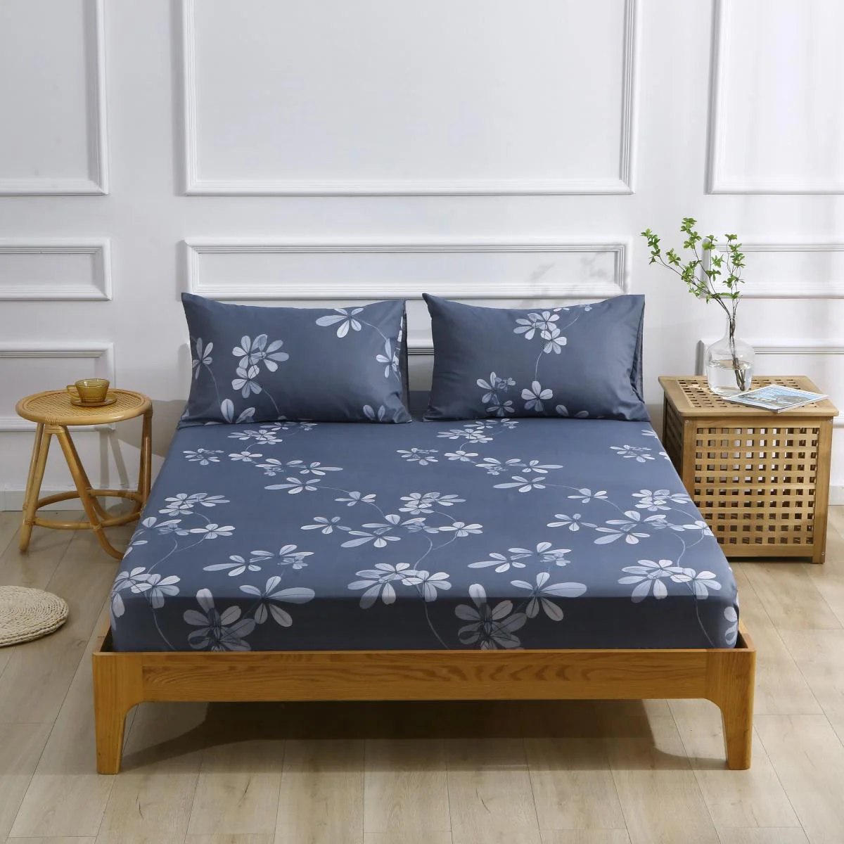 Premium Bedding Set (Fitted Sheet + Duvet Cover + Pillowcases) - Image 3