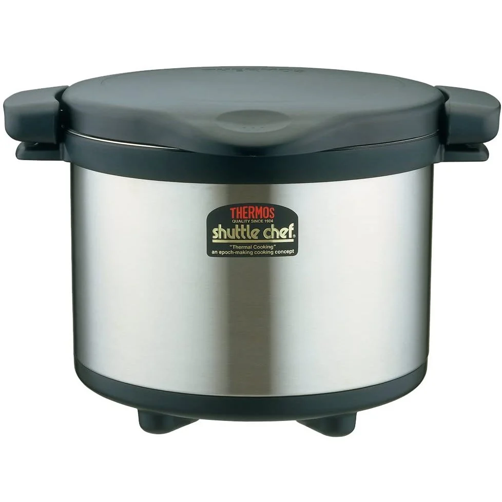 Thermos Vacuum Insulated Cooker Shuttle Chef KPS-8001/6001 BK 8.0L/6.0L Black (10/7-9 people) - Image 5