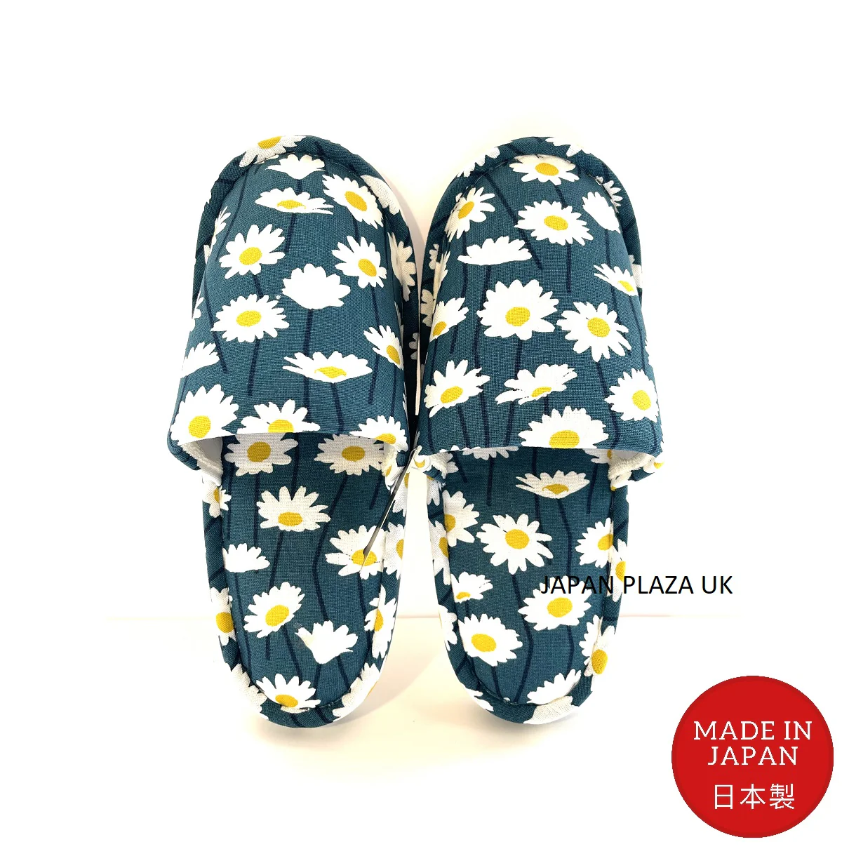 Woman Slippers with Daisy Pattern (Made in Japan) - Image 9