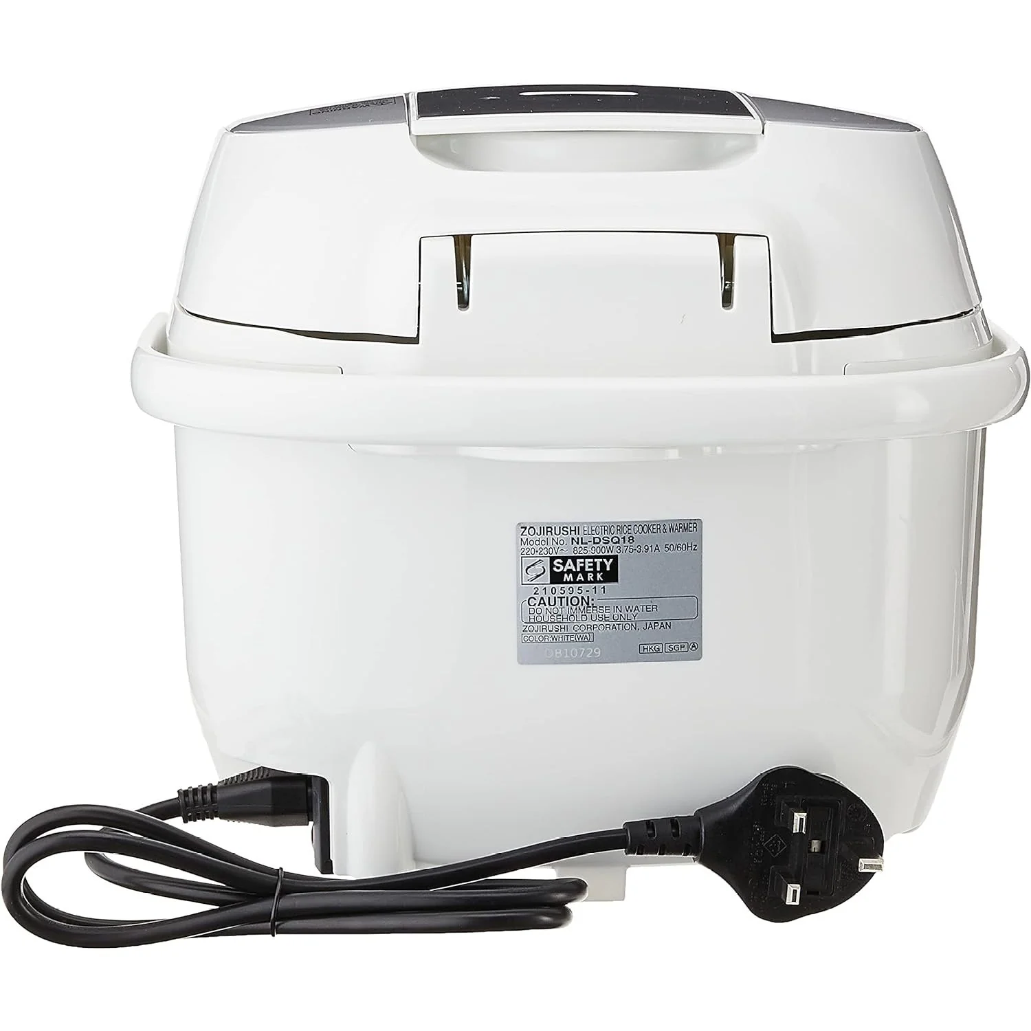 Zojirushi Rice Cooker NL-DSQ10/18 3 pin UK plug - Image 17
