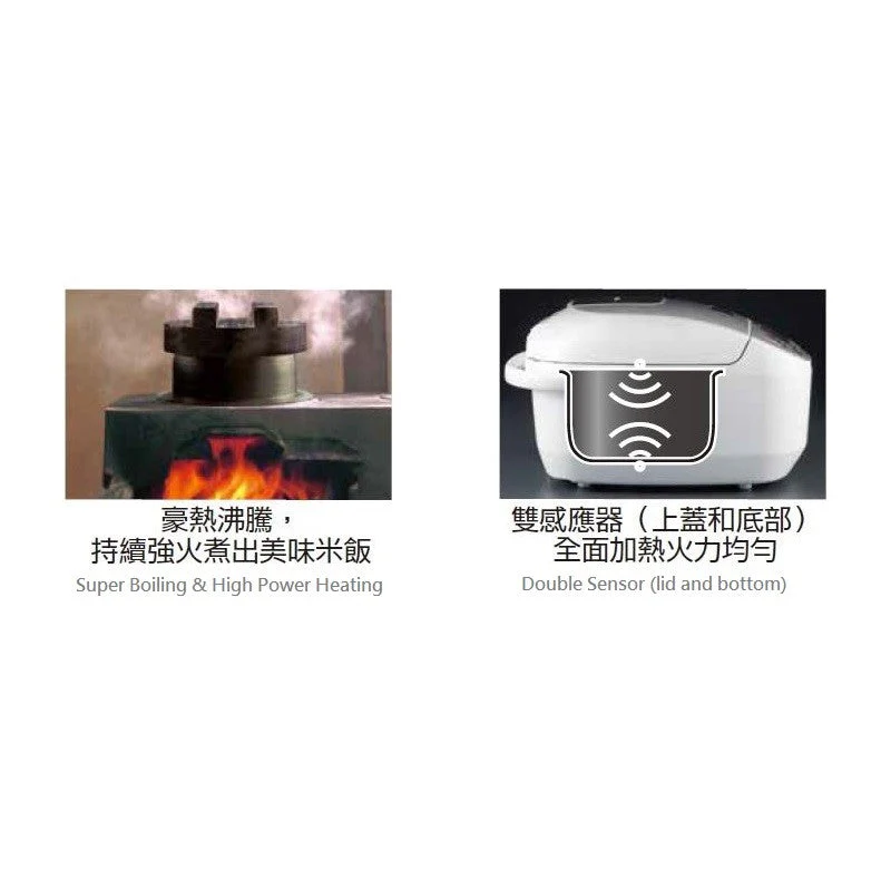 Zojirushi Rice Cooker NL-DSQ10/18 3 pin UK plug - Image 7