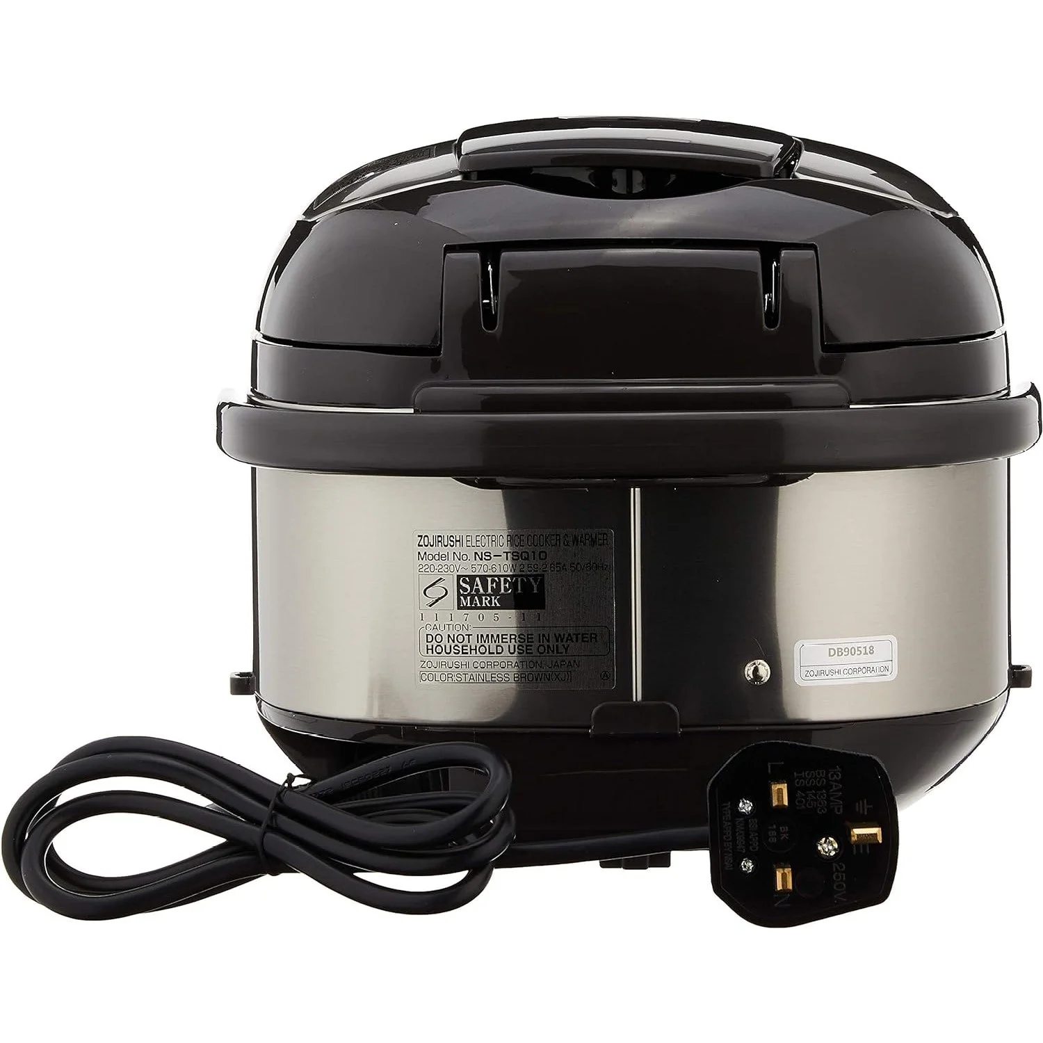 Zojirushi Rice Cooker NS-TSQ10/18 3 Pin UK Plug - Image 8